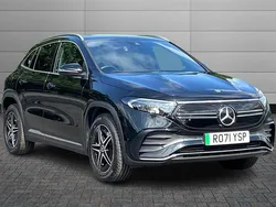 Black Used 2021 Mercedes EQA250 AMG line SUV | £21,950 (Fair price)