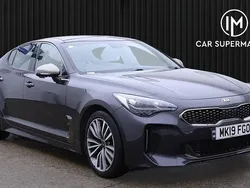 Grey Used 2019 Kia Stinger GT-Line S Hatchback | £15,885 (Fair price)