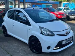 White Used 2014 Toyota Aygo Style Hatchback | £5,480 (Good price)