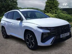 White New 2025 Hyundai Tucson N Line SUV | £37,990