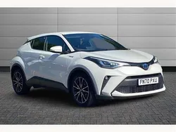 White Used 2020 Toyota C-HR SUV | £18,950 (Fair price)