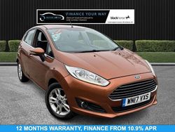 Brown Used 2017 Ford Fiesta Zetec Hatchback | £7,795 (Good price)
