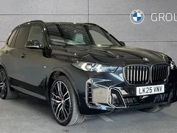Black sapphire metallic paint Used 2025 BMW X5 M Sport SUV | £68,990 (Expensive)