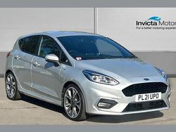 Silver Used 2021 Ford Fiesta ST-Line X Hatchback | £13,500 (Fair price)