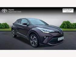 Mauve/purple Used 2023 Toyota C-HR Design SUV | £22,859 (Fair price)