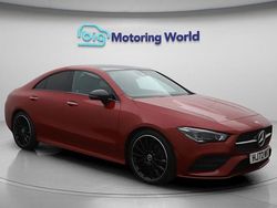 Red Used 2022 Mercedes CLA180 AMG line Sedan | £25,400 (Fair price)