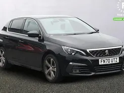 Black Used 2020 Peugeot 308 GT-line Hatchback | £13,199 (Expensive)