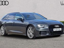 Grey Used 2021 Audi A6 Black Edition Estate | £25,473 (Fair price)