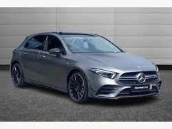 Grey Used 2022 Mercedes A35 AMG Premium Plus Hatchback | £31,850 (Expensive)