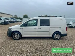 White Used 2017 VW Caddy MPV | £10,294 (A bit pricey)