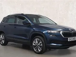 Blue Used 2023 Skoda Karoq SE L SUV | £23,151 (Fair price)