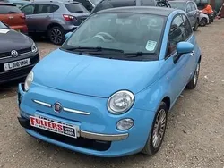 Blue Used 2012 Fiat 500 Lounge Hatchback | £1,150