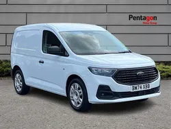 Solid frozen white Used 2025 Ford Transit Trend Van | £22,995