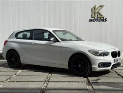 White Used 2016 BMW 118 Sport Line Hatchback | £7,271 (Fair price)