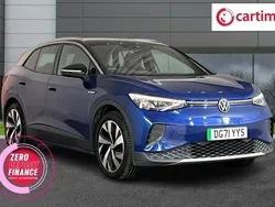 Blue Used 2021 VW ID.4 Pro Performance SUV | £16,250 (Good price)