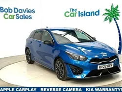 Blue Used 2022 Kia Ceed GT GT-Line Hatchback | £17,250 (Fair price)