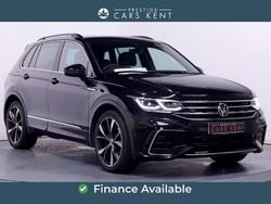 Black Used 2021 VW Tiguan R-line SUV | £20,880 (Fair price)
