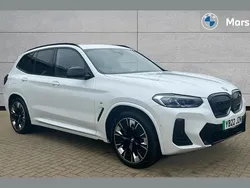 White Used 2022 BMW iX3 M Sport SUV | £29,997 (Fair price)