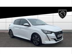 White Used 2021 Peugeot 208 Allure Hatchback | £12,069 (Fair price)