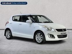 White Used 2015 Suzuki Swift SZ3 Hatchback | £6,999 (Fair price)
