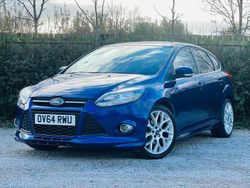 Blue Used 2014 Ford Focus Zetec Hatchback | £4,250 (Fair price)