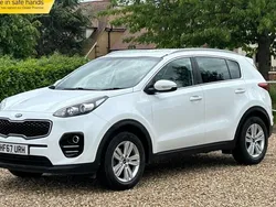 White Used 2017 Kia Sportage 2 SUV | £8,100 (Fair price)