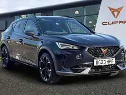 Asphalt blue Used 2023 Cupra Formentor VZ2 SUV | £28,250 (Fair price)