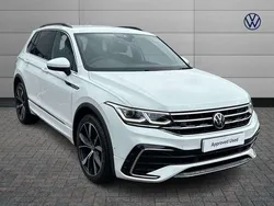 White Used 2023 VW Tiguan R-line SUV | £26,926 (Good price)