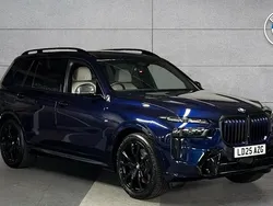 Blue Used 2025 BMW X7 M Sport SUV | £83,004 (Expensive)