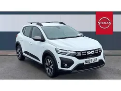 White Used 2023 Dacia Sandero Journey Hatchback | £11,950 (Fair price)