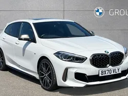 White Used 2020 BMW M135 Comfort Edition Hatchback | £28,195 (A bit pricey)