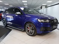 Blue Used 2017 Audi SQ7 Comfort SUV | £41,949 (Expensive)