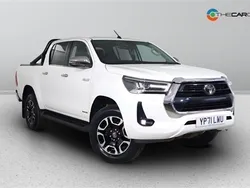 White Used 2021 Toyota HiLux Pickup | £30,000 (Fair price)