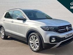 Reflex silver metallic Used 2019 VW T-Cross SE SUV | £10,379 (Fair price)