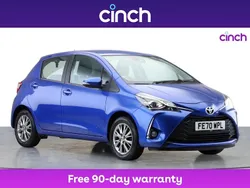 Blue Used 2020 Toyota Yaris Hatchback | £11,449 (Good price)