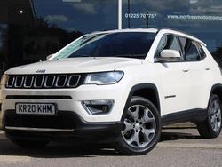 White Used 2020 Jeep Compass Limited SUV | £16,684 (Fair price)