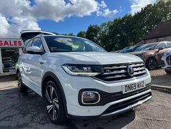 White Used 2019 VW T-Cross R-line SUV | £13,995 (Fair price)
