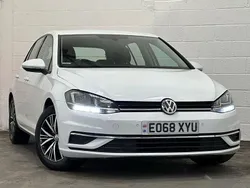 White Used 2018 VW Golf VII SE Hatchback | £8,495 (Super price)