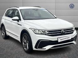 White Used 2023 VW Tiguan R-line Edition SUV | £25,290 (Good price)