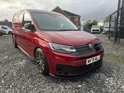 Red New 2025 VW Caddy Maxi Pro MPV | £37,000