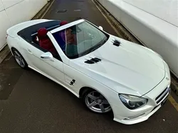 White Used 2014 Mercedes SL500 AMG Cabriolet | £21,980 (Fair price)
