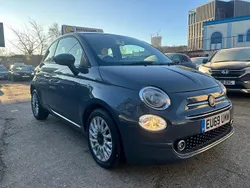 Grey Used 2019 Fiat 500 Lounge Hatchback | £7,490 (Good price)
