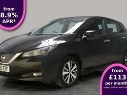 Black Used 2021 Nissan Leaf Acenta Hatchback | £9,283 (Good price)
