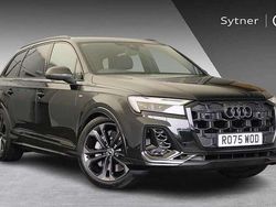 Black New 2025 Audi Q7 Black Edition SUV | £66,000 (Super price)