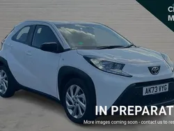 White Used 2023 Toyota Aygo PURE Hatchback | £14,711 (Good price)