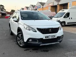 White Used 2017 Peugeot 2008 Allure SUV | £5,090 (Fair price)
