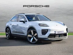 Ice grey metallic New 2024 Porsche Macan 4 Electric SUV | £93,690