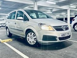 Beige Used 2007 Vauxhall Zafira MPV | £1,875 (Good price)