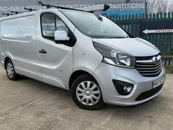Silver Used 2017 Vauxhall Vivaro Sportive Van | £8,495 (Expensive)