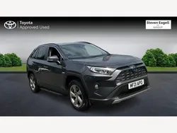 Grey Used 2021 Toyota RAV4 Hybrid Design SUV | £19,050 (Expensive)